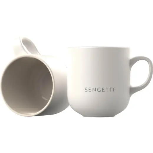 Andy Cartwright Sengetti Perfect Mug - Set Of 2 Stone Display